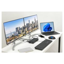 Kensington SD4781P Replicador de Puertos USB-C/A Dual 4K con Suministro de Potencia de 100W