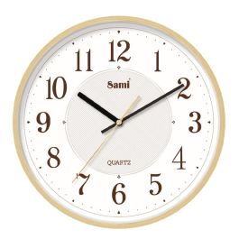 SAMI Reloj de Pared de Madera de Pino Redondo 30 cm HQ TAIWAN Precio: 14.399. SKU: B16MVECDXV
