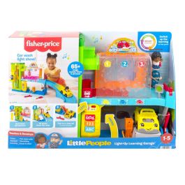 Fisher-Price Little People Garaje Aprendizaje HRB34 Set de Juego con Figuras y Accesorios