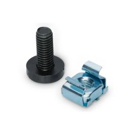 Digitus M6 installation screw set, 50 pieces 50x black screws, cage nuts and washers Digitus M6 installation screw set, 50 pieces 50x black screws, cage nuts and washers