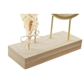 Reloj Sobremesa Boho DKD Home Decor Natural Dorado 8 x 53 x 26 cm