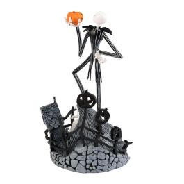 ERIK Calendario Perpetuo 3D Jack Pesadilla Antes de Navidad Disney Resina 12x12x23cm Decoración Pintado a Mano