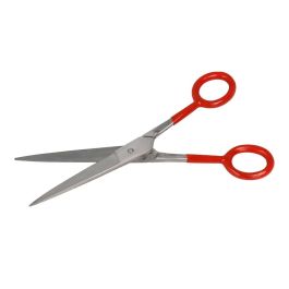 Zenish Tijera Profesional Metal Plateado Mango Rojo 7 Pulgadas Precio: 8.88999947. SKU: SBL-ART11618