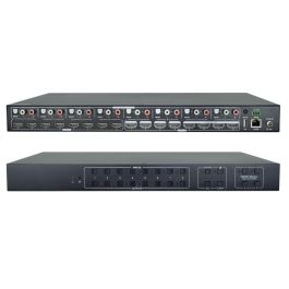 Vivolink VLHDMIMAT8X8 Conmutador de matriz HDMI 2.0 8x8 4K@60Hz HDR10 Dolby Vision 18Gbps