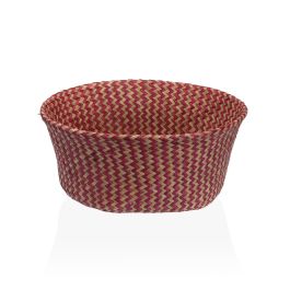 Canasta Seagrass Shepard Rojo Versa (2 Unidades) Canasta Seagrass Shepard Rojo Versa (2 Unidades)