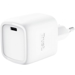 Trust Maxo 25520 Cargador de Pared GaN 30W USB-C para Smartphone, Tablet, Portátil – Carga Rápida Precio: 22.49999961. SKU: B1G8TZDWPH