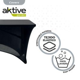 Funda Protectora Aktive Negro 122 x 76 x 61 cm Mesa Accesorios Vehículos Carretera (6 Unidades)