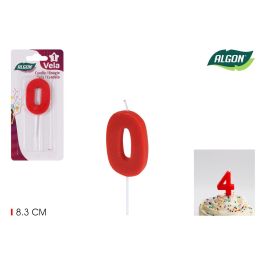 Vela Roja N.0 Algon - Algon (36 Unidades) Precio: 7.79000057. SKU: B12G77RRSB
