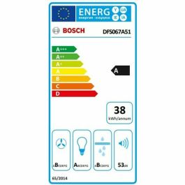 Campana Convencional BOSCH DFS067A51 60 cm 730 m3/h 140W A Campana Convencional BOSCH DFS067A51 60 cm 730 m3/h 140W A