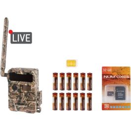Pack cámara trampa - NUM'AXES - PIE1067 - 32 GB de memoria - HD 720P 1280 x 720 píxeles - Tarjeta multioperador Precio: 240.79. SKU: B1HX2LCLW3