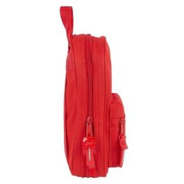 Plumier Mochila Sevilla Fútbol Club M847 Rojo 12 x 23 x 5 cm