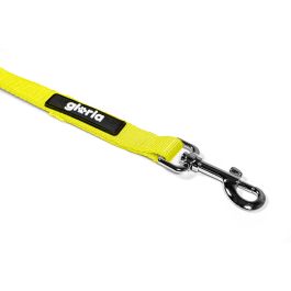 Trek Star Correa Air Mesh para Perro, Muy Ligera y Cómoda, Acolchada y Transpirable, 2cm Ancho x 120cm Largo, Amarillo