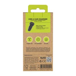 muvit for change cargador coche USB 2.4A 12W negro