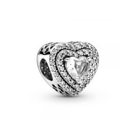 Abalorio Mujer Pandora SPARKLING LEVELLED HEARTS Precio: 103.69000015. SKU: B1J87KHG7P