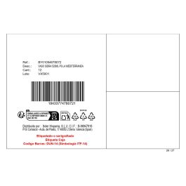 Inde Vaso de Sidra de Plástico PS La Mediterránea 520 ml (12 Unidades)