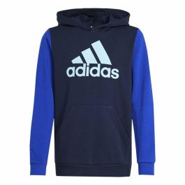 Sudadera con Capucha Niño Adidas Essentials Big Logo Colorblock Azul Precio: 43.2091. SKU: B1HMK2C24V