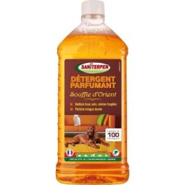 Saniterpen Desinfectante Limpiador Perfumista Concentrado Aroma Oriente para Hogar, Clínicas Veterinarias y Todo Tipo de Suelo 1L