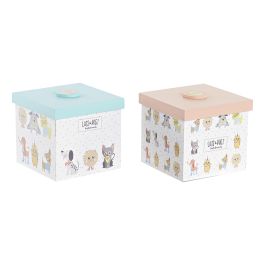 DKD Home Decor Best friends Surtido de 6 Figuras Decorativas para Niños, León y Mapache, Blanco/Multicolor, MDF, 11.5 x 11 x 11.5 cm Precio: 24.99000053. SKU: B1FBTFQZ3N