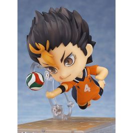 Good Smile Company Figura Nendoroid Haikyu!! Yu Nishinoya con accesorios y base especial