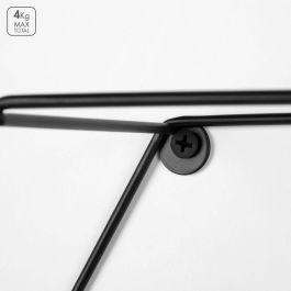 Perchero Max Home Hierro Madera MDF (6 Unidades)