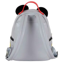 Disney Mickey Mouse Mochila Urbana Heady Face Multicolor con Compartimento Principal y Bolsillos Laterales