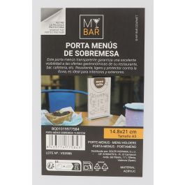 Porta Menús Sobremesa 14.8 x 21 cm - My Bar (18 Unidades) Porta Menús Sobremesa 14.8 x 21 cm - My Bar (18 Unidades)