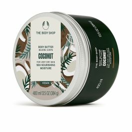 The Body Shop Manteca Corporal Nutritiva de Coco 400 ml para Piel Extremadamente Seca | Hidratación Intensa 96h Vegana