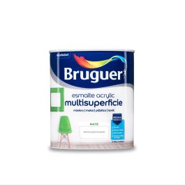 Bruguer Esmalte Acrílico Multisuperficie Blanco Permanente Mate 750 ml Interior Exterior Precio: 21.6900002. SKU: S7902838