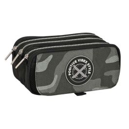 Estuche Escolar Safta Stone Negro 21,5 x 10 x 8 cm Precio: 8.79000023. SKU: B12DNLVDB4