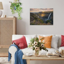 Ravensburger 12000110 Puzzle La Cascada de Háifoss Islandia 1000 Piezas para Adultos y Niños a partir de 14 años Calidad Premium