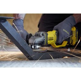 Amoladora 125 mm - Litio 18V - 1 batería 4Ah - STANLEY FATMAX V20 - SFMCG400M1K-QW