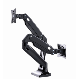 GEMBIRD MA-DA2-03 Soporte de Escritorio para Monitor Doble, 88,9 cm (35"), Negro Precio: 57.49999981. SKU: B1F5ZK42XT