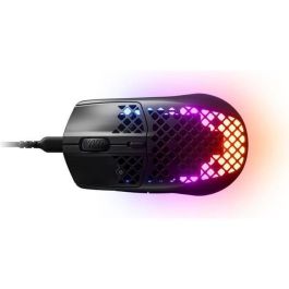 Steelseries Aerox 3 ratón mano derecha USB Tipo C Óptico 8500 DPI