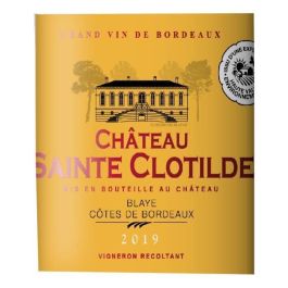 CHâteau Sainte Clotilde 2019 Blaye Côtes de Burdeos - Burdeos Wine Wine