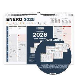 Calendario (2026) Miquelrius Pared Design Completo Mensual Para Escribir A4 296X210 Precio: 8.49999953. SKU: B1A4GLEH42