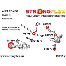 StrongFlex STF011978A Trasero Hub Silentblock - Superior Sport
