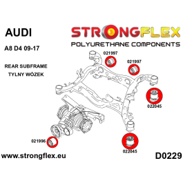 StrongFlex Diferencial Trasero - Casquillo Delantero STF021996B