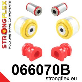 StrongFlex STF066070B Kit Casquillos Suspensión Delantera - Alta flexibilidad, resistencia a carga, abrasión, temperatura, desgarro, aceites y clima