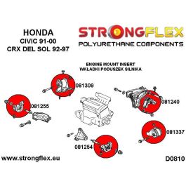StrongFlex STF081337A Soporte Motor Superior Inserto Sport Alta Flexibilidad Resistencia
