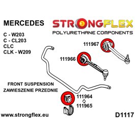 StrongFlex STF111966A Suspensión Delantera Casquillo Delantero Sport