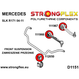 StrongFlex STF111966A Suspensión Delantera Casquillo Delantero Sport