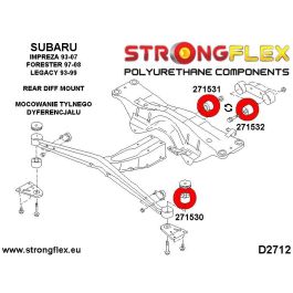 StrongFlex STF271531B Casquillo de Montaje del Diferencial Trasero