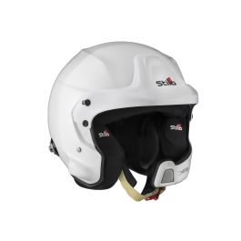 Casco Wrc Des Rally Composite Fia 8859-15 Hans Fia8858-10 Blanco-Interior Negro 64 STIAA0210BG2M640101