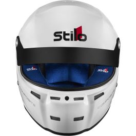 Stilo Casco ST5 GRTN Turismo Composite Snell SA2020 FIA 8859-15 HANS FIA8858-10 Blanco-Interior Azul Talla 57 STIAA0712AG2T570102