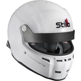 Stilo STIAA0712AG2T610101 Casco St5 grtn Turismo Composite Snell SA2020 FIA 8859-15 Hans Fia8858-10 Blanco-Interior Negro-61