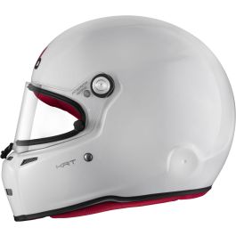 Stilo Casco Karting St5Fn Homologacion K2020 Blanco-Interior Rojo Talla 63 STIAA0714AH2U630103