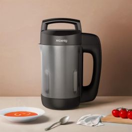 Hkoenig MXC20 Licuadora Calefactora Batidora de Vaso 850W 1.1L para Sopas y Cremas Gris