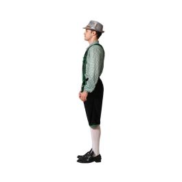 Disfraz Alemán Negro Hombre Adulto Talla M-L Oktoberfest Carnaval