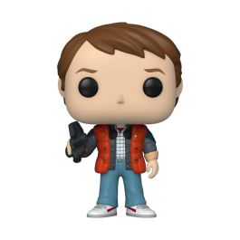 Funko POP! Regreso al Futuro Marty McFly en Chaleco Acolchado Figura de Vinilo 9cm