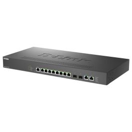 D-Link Switch Gestionable DMS-1250-12TP, Smart Managed Layer 2/2+, 12 Puertos Multigigabit 2.5G con 8 Puertos PoE y Uplink 10G